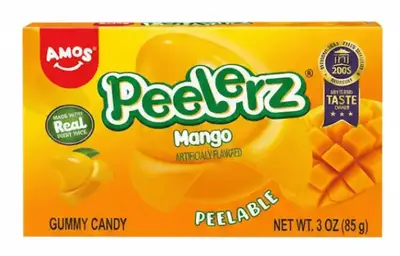 Желейні цукерки Amos Peelerz Gummy Mango 85г (10316) фото 1