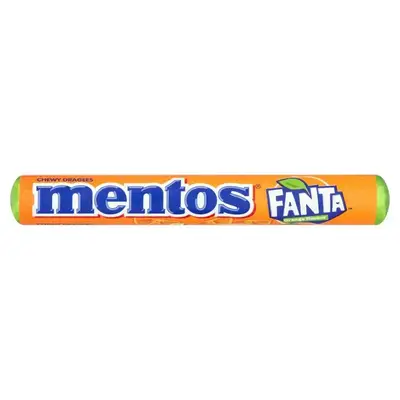 Драже Mentos Fanta Orange 37.5g (2960) фото 1