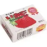 Японская жвачка Marukawa Seika Strawberry Marble Gum, 5.4г