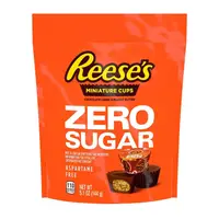 Шоколад с арахисовой пастой Reese’s Miniature Cups Zero Sugar 144g