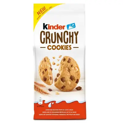 Печенье Kinder Crunchy Cookies 136 г (7480) фото 1