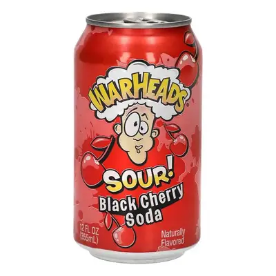 Кислая газировка Warheads Sour Black Cherry 355ml (3020) фото 1
