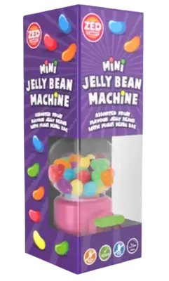 Конфеты Zed Candy Mini Jelly Bean Machine Gift Box 175 г (7659) фото 1