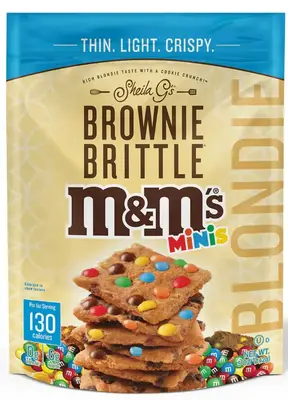 Печиво M&amp;M's Minis Brownie Brittle Blondie 113г (8737) фото 1