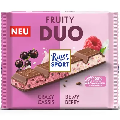 Шоколад Ritter Sport Fruity Duo, 218 г (6368) фото 1