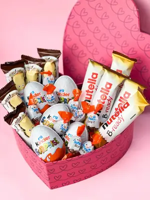 Подарунковий набір Kinder у Серце No4 (4594) фото 1