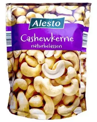Орехи Кешью Alesto Selection Cashewkerne Naturbelassen 200г (10300) фото 1
