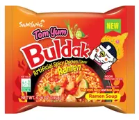 Лапша быстрого приготовления Samyang Buldak Tom Yum Ramen Soup 135г