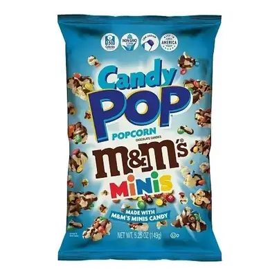 Попкорн M&amp;M Candy Popcorn Minis 149g (2688) фото 1