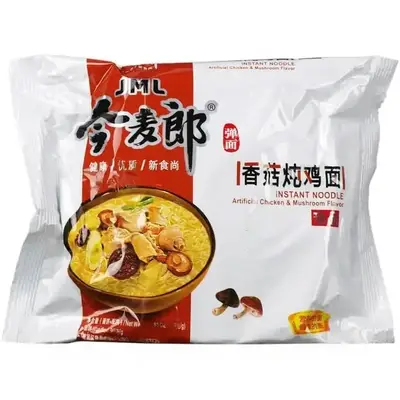 Локшина швидкого приготування JML Курка з грибами 90g (5328) фото 1