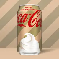 Напій Coca-Cola Holiday Creamy Vanilla Soda 355мл