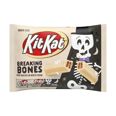 Батончик Kit Kat Breaking Bones White Creme Snack Size Candy Bars 291g (5816) фото 1