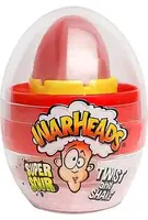 Кислая конфета Warheads Super Sour Twist and Shake Eggo 18g Клубника