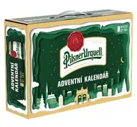 Адвент-календарь с пивом Advent Calendar with Pilsner Urquell Beer 24 x 330мл