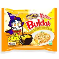 Лапша быстрого приготовления Samyang​​​​​​​ Buldak Four Cheese Hot Chicken Ramen Noodles 130 г