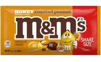 Драже M&M's Honey Roasted Peanut Chocolate Candy 92г