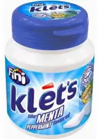 Жувальна гумка Fini Klets Peppermint 70шт