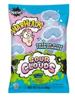 Жувальні цукерки Warheads Sour Clouds Cotton Candy 85г