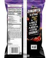 Чипсы Doritos Dinamita XXTRA Flamin' Hot Tortilla Chips 304.7г
