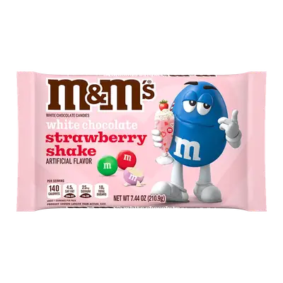 Драже M&amp;MS Valentine's Day Strawberry Shake 210g (4589) фото 1