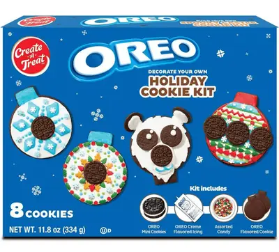 Набір для декорування печива Oreo Holiday Cookie Kit різдвяний 333 г. (7825) фото 1