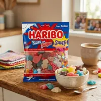 Желейні цукерки Haribo Stars and Stripes Sauer 175г