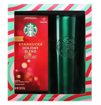 Подарунковий набір Starbucks Tall Travel Mug with Coffee (7881) фото 1