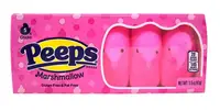 Розовые птички с маршмеллоу Peeps Marshmallow 5 chicks 42g