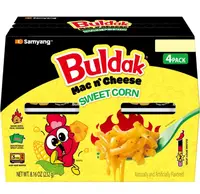 Макароны Samyang Buldak Sweet Corn Mac & Cheese 4шт х 58г