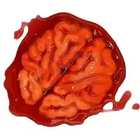 Желейные конфеты Crazy Candy Factory Zombie Brain 120 г