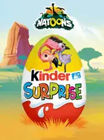 Шоколадне яйце Kinder Surprise Natoons Savanna Families Egg 20г