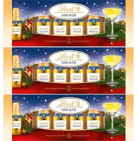 Шоколадные конфеты с ликером Lindt Eierlikör Fläschchen 131г