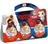 Шоколадні яйця Kinder Joy Funko Netflix Stranger Things 3 шт х 20г