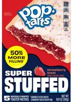 Тосты Pop-Tarts Super Stuffed Strawberry Blast 5шт, 310г