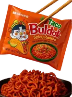Локшина швидкого приготування Samyang Buldak Taco Chicken Flavor Ramen 135г