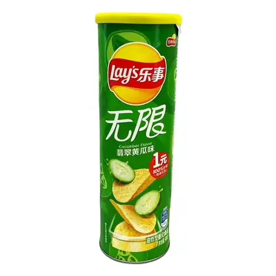 Чипсы Lay's Stax Cucumber (Огурец) 90g (2917) фото 1