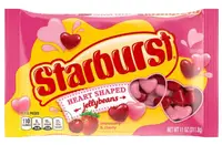 Жувальні цукерки Starburst Valentine's Heart Shaped Jellybeans Candy 311.8г