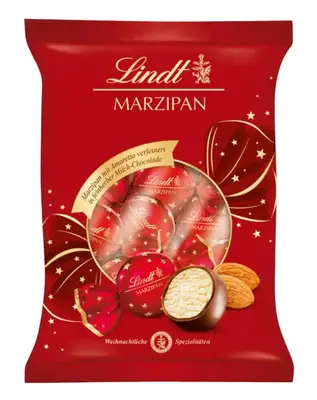 Шоколадні цукерки Lindt Marzipan 137г (10580) фото 1