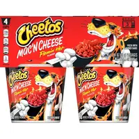 Макароны Cheetos Mac'N Cheese Pasta Flamin' Hot Flavor 4шт, 240г