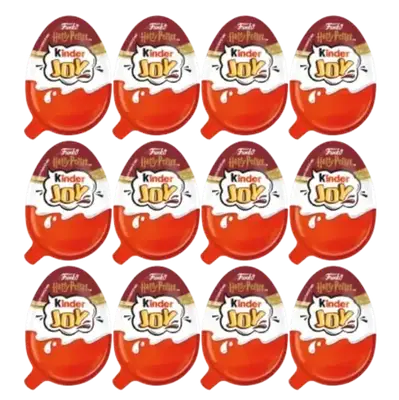 Набір шоколадних яєць Kinder Joy FUNKO HARRY POTTER QUIDDITCH, 12 шт (6315) фото 1
