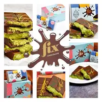 Дубайский Шоколад Fix Chocolate Dubai Knafeh and Pistachio с фисташковой пастой и катаифи 200 г.