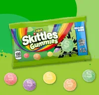 Жувальні цукерки Skittles Gummies Sour Gummy Candy 85г