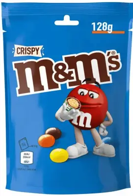 Драже M&amp;M's Crispy 128г (9871) фото 1