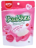 Жевательные конфеты Amos Peelerz Gummy Lips 65г