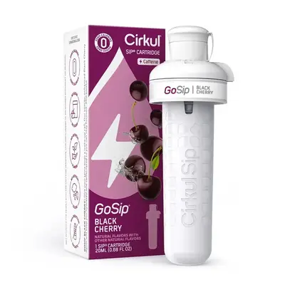 Картридж для напитков Cirkul GoSip Flavor Cartridge со вкусом черной вишни 1шт (7031) фото 1