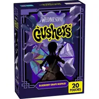 Фруктові жувальні цукерки Gushers Halloween Wednesday зі смаком чорниці та винограду 20 шт. (453 г.)