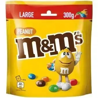 Драже M&amp;M'S Peanut арахіс в шоколаді 300g (4155) фото 1