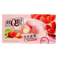Моті з полуницею Mochi Cacao Strawberry 80g