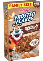 Сніданок з сухого завтраку Kellogg's Frosted Flakes Chocolate Milkshake Family Size, 629г