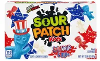 Жевательные конфеты Sour Patch Kids Red White & Blue 87г